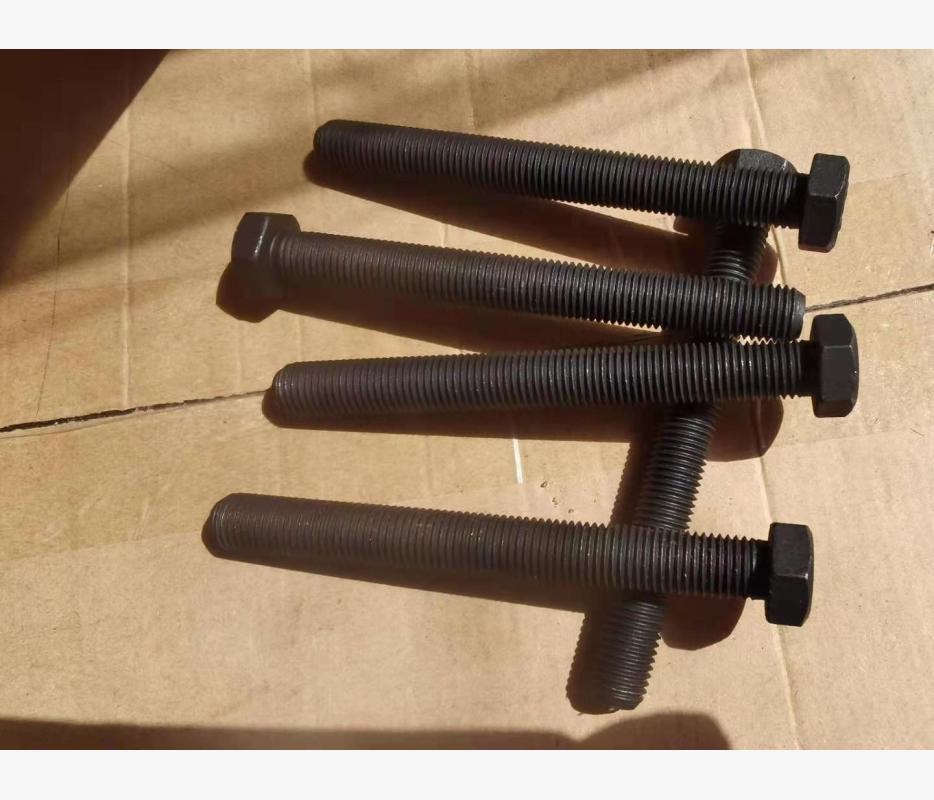 GGB5786 全螺纹细牙六角头螺栓 10.9级 发黑 M12*1.5*110