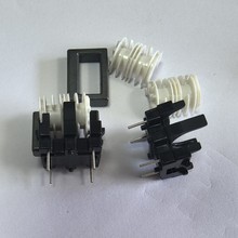 共模电感骨架UT20底座 UT20白色4槽轮轴UT20磁芯口子型单圈3.0