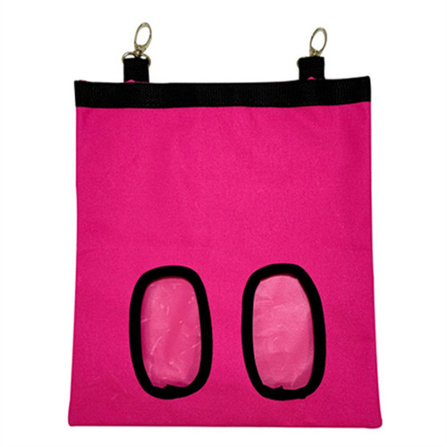 Rabbit hay bale feeding bag Rabbit hay bag pet feeding hanging bag Small pet feed bag Shenzhen factory