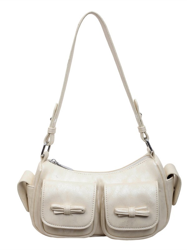 Bolso de verano de moda de mujer de hombro brazo de moda 2026 nuevo nicho de diseño de mujer lujosa bolsa de mochila
