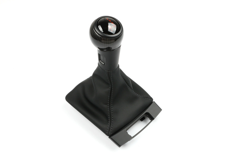 Suitable for Porsche GT4 gear shift knob, 718 Cayman, 911, Boxster, genuine leather, suede, carbon fiber gear shift cover
