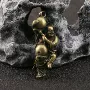 男女实心复古汽车钥匙扣