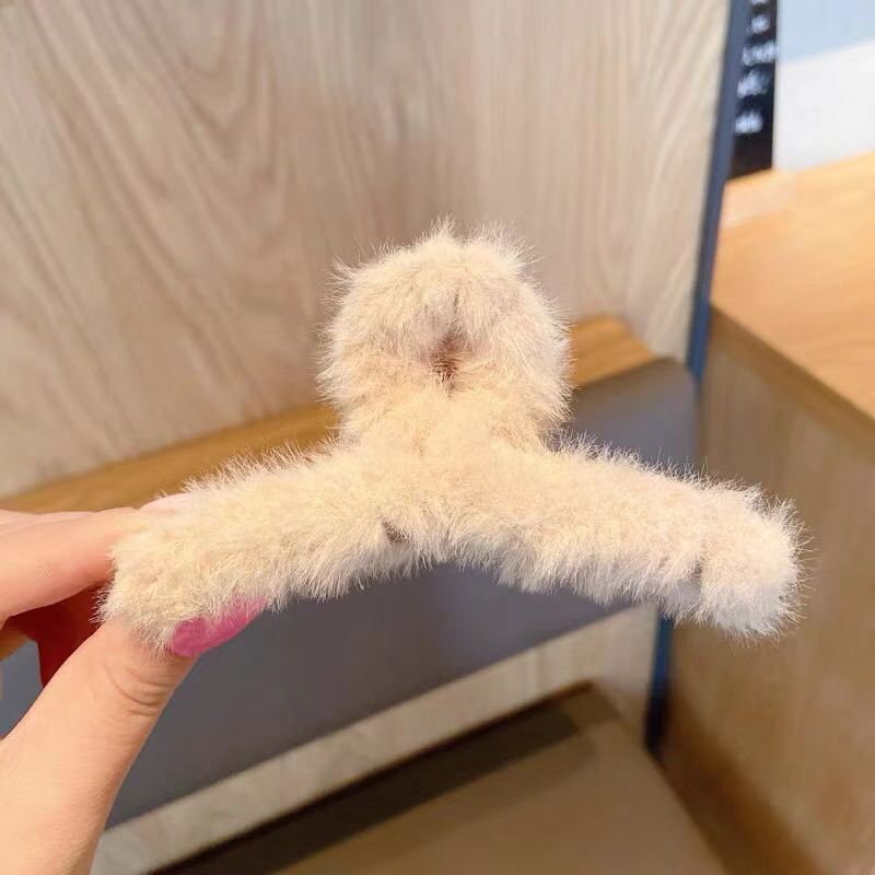 Clip de tiburón de gran tamaño elegante clip de pelo updo 2024 nuevo clip de celebridad de Internet tocado retro simple horquilla para mujeres