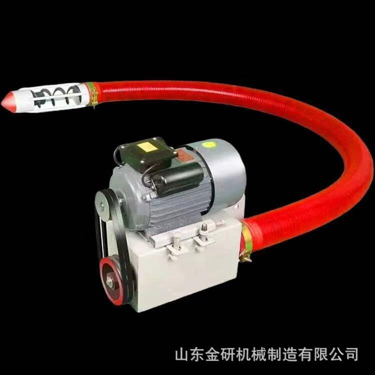 家用车载式输送机 沙土水泥大产量上料机 粮食黄豆软管吸粮机