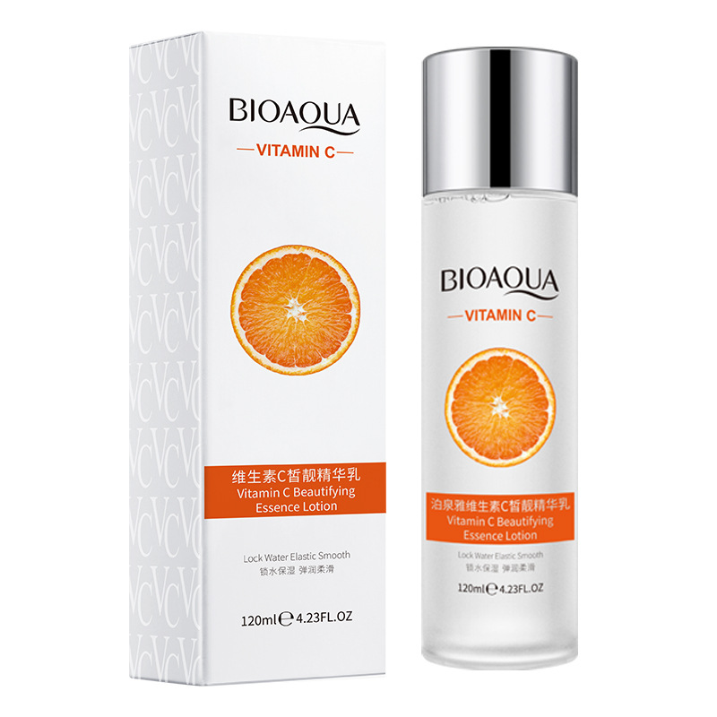 Boquanya vitamina C belleza justa esencia hidratante cuidado de la piel cuidado facial loción hidratante al por mayor image 6