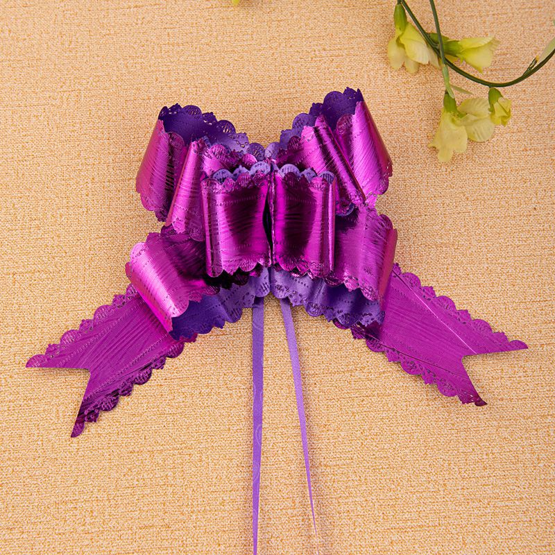 Regalo DE BODA coche mango arco Garland 50 ajuste agua ondulación encaje mano Garland boda habitación boda decoración del coche