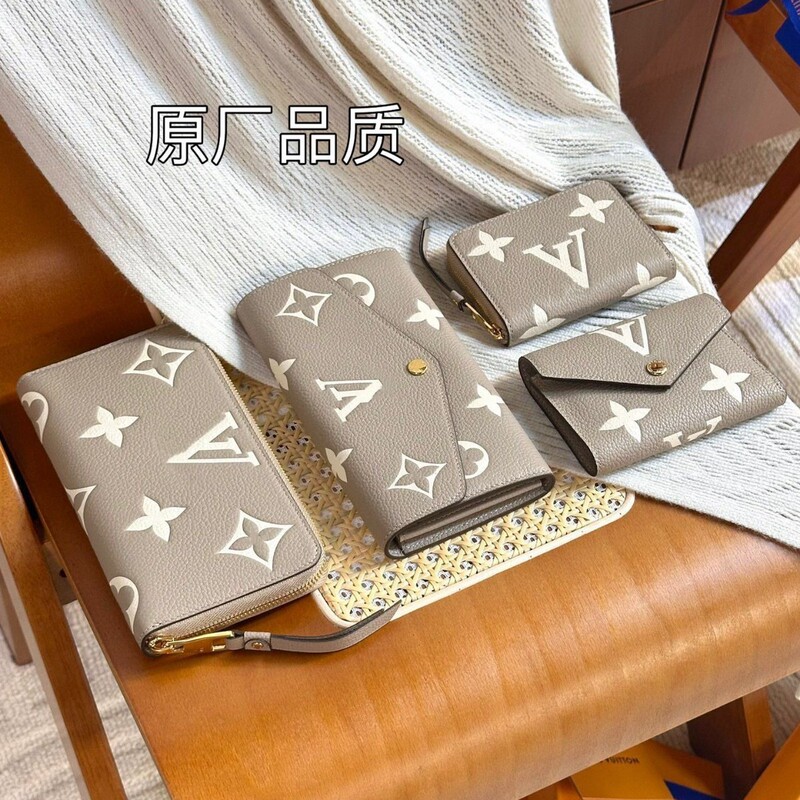 Donkey Wallet high quality Cowhide Card Bag Fashion High-grade Elephant Grey Coin Purse Big Brand Classic Printed Wallet
