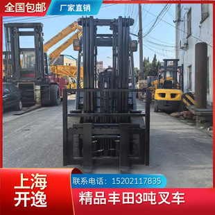 For Sale Three-Door Frame with Side Shift Used Forklift 3 Tons 5 Tons 10 Tons Toyota Japan 8Fd30 Toyota Forklift