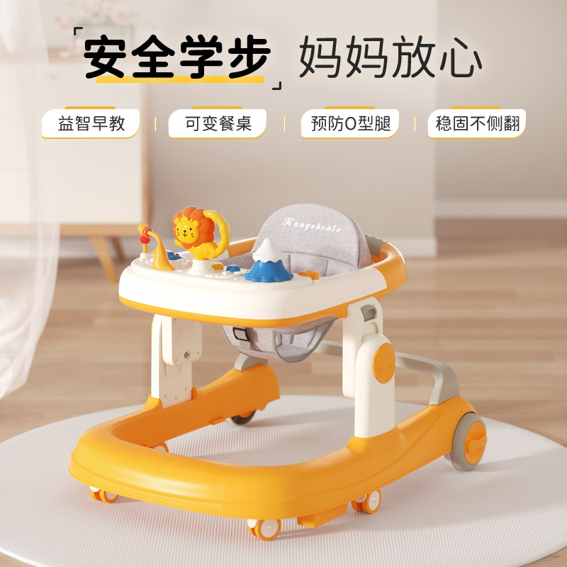 Infant Learning Walker Anti-O-Legs Anti-Tipping Multi-functional Baby Growth Learning to Walk Toy Child Toy Walking Aid