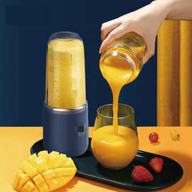 跨境爆款榨汁机便携式充电迷你果汁杯家用多功能果汁搅拌机榨汁杯