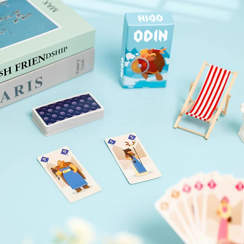 Viking Fury board game card circus star scout strategy casual party 2-6 people Chinese and English bilingual game card