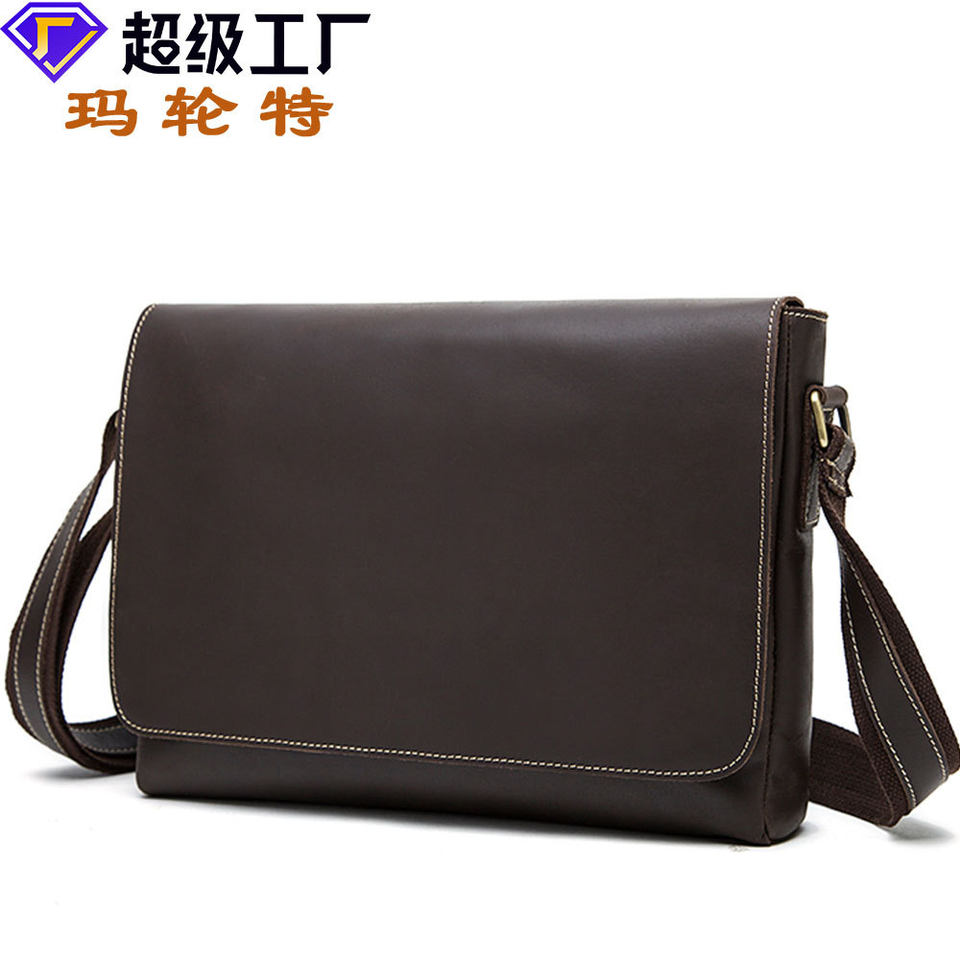 Túi đeo chéo nam da bò thật , túi đeo vai đựng iPad 11 inch — Màu cà phê đậm 6011 (30*24.6.5cm), Màu nâu 6011, Cà phê (34*24.6.5cm), Màu nâu (34*24.6.5cm)