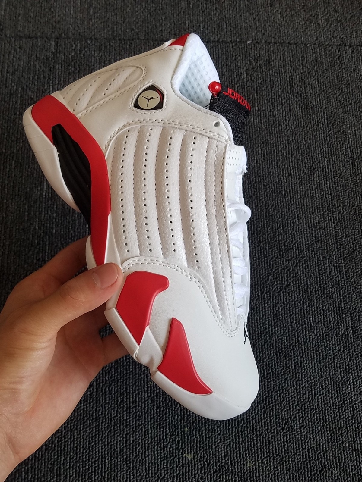 Zapatos de baloncesto puros original aj14 Joe14 rojo Ferrari retro versátil zapatos deportivos para hombres y mujeres