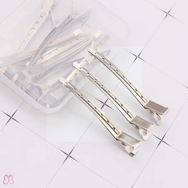 Hair fluffy artifact 9cm seamless hairpin bangs duck beak positioning clip makeup artist styling clip headdress female