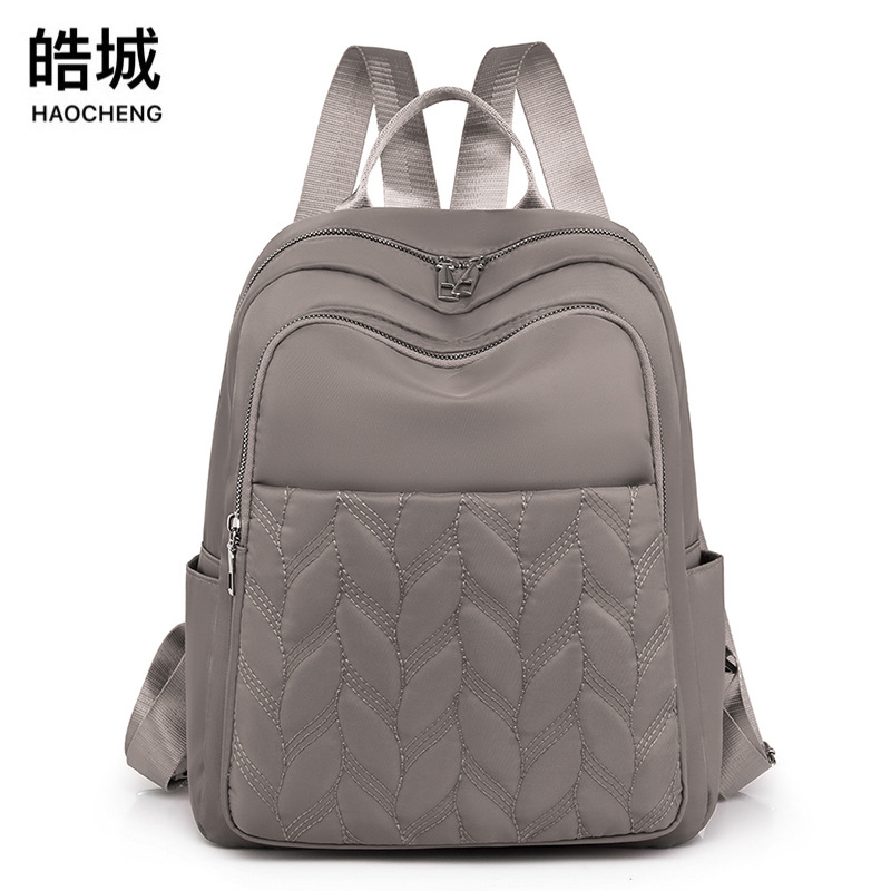 Amazon nuevo 2023 casual Oxford mochila para mujer simple y versátil mochila de viaje de gran capacidad bolso femenino