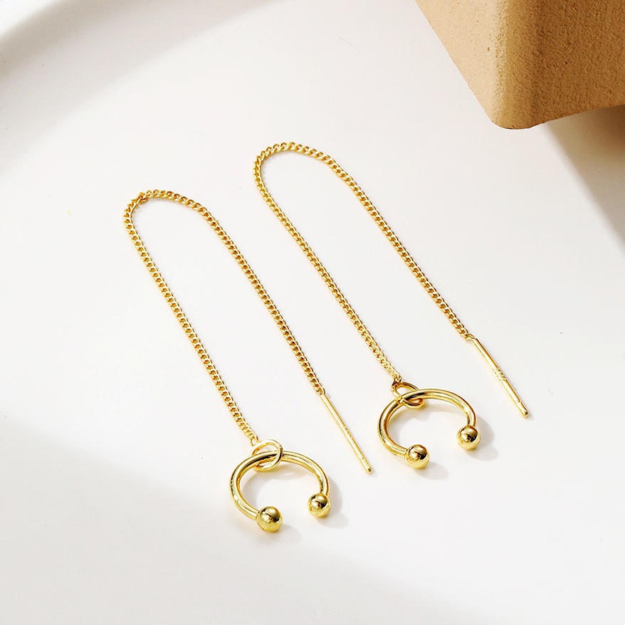 hot accessories Long high end pearl earrings Zircon crystal bee earrings Colorful bird earrings_voghion.com