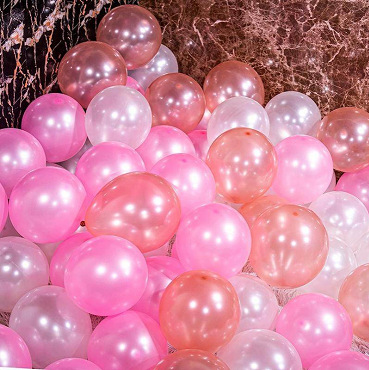 Thickened Explosion-Proof Pearlescent Balloons for Wedding, Birthday Decoration, Scene Layout, Children's Colorful Graduation Balloons