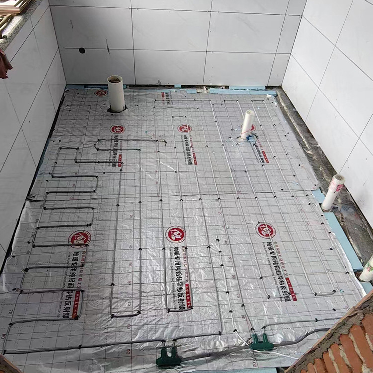家庭用电地暖铺装灵活不占层高千惠24K48K可视化石墨烯发热线