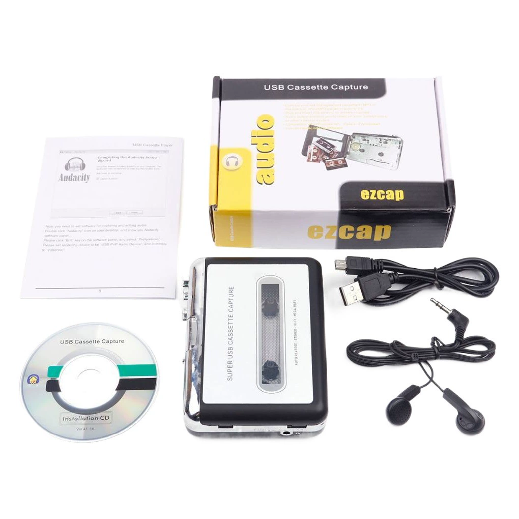 Высококачественный USB конвертер ленты Walkman старая лента в MP3 кассетный плеер Walkman