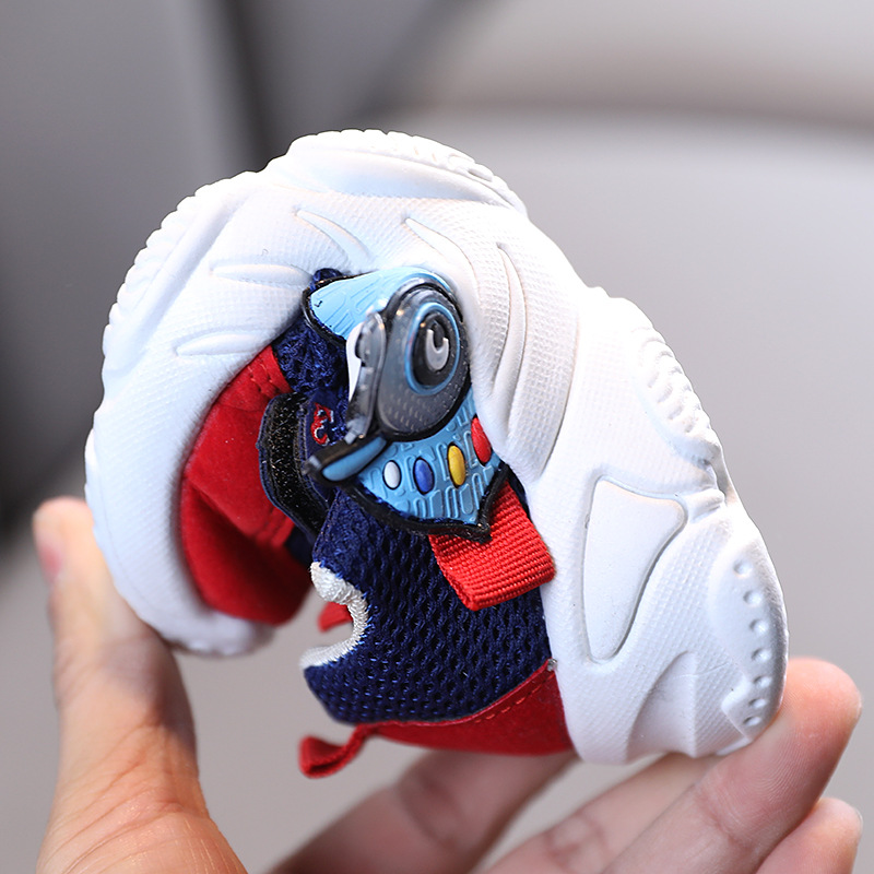 Frühling Herbst Baby Jungen Mädchen, Sport Atmungsaktive Mesh Mittlere und Kleine Kinderschuhe, Freizeitschuhe_voghion.com