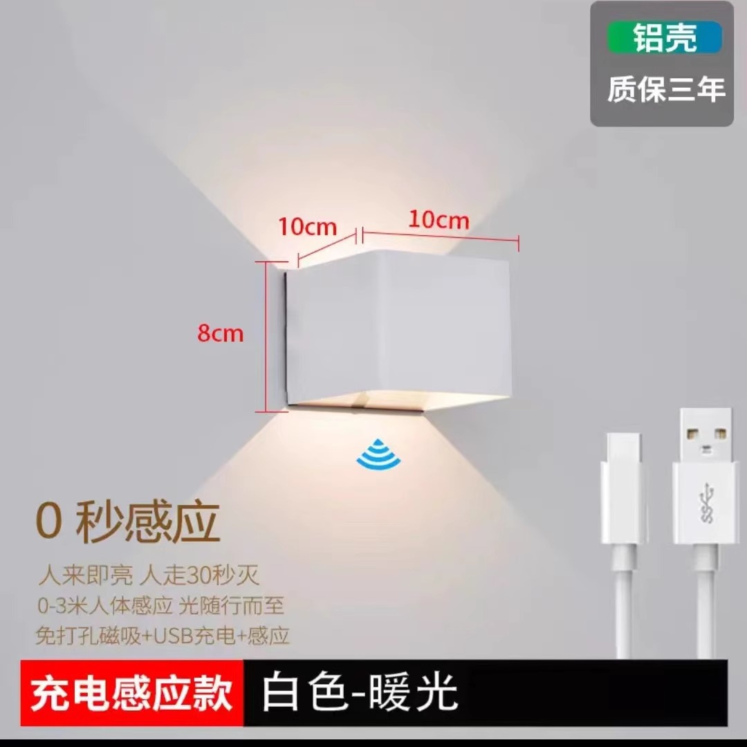 10*8cm/3w charging model + white 4000 mah, no need to connect to power (indoor)