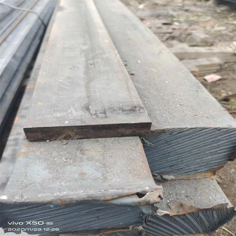 现货Q235纵剪扁钢Q235热轧扁钢40*5-50*6-75*6镀锌扁钢定尺冷拔