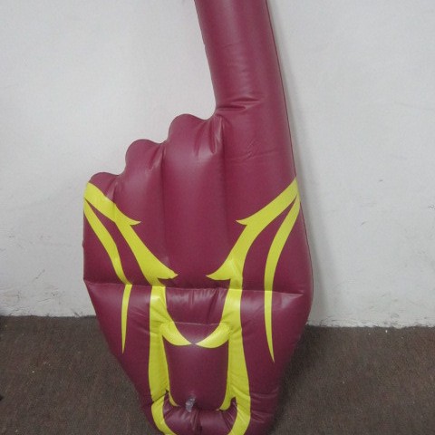Inflatable finger props PVC