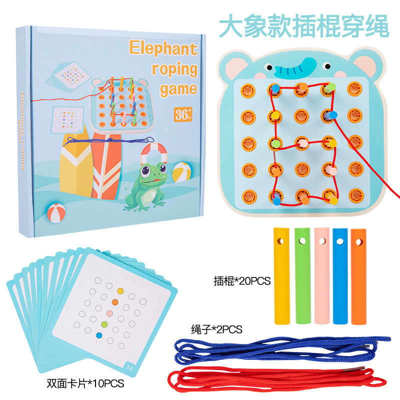Juego de cuerda de elefante 0.48kg