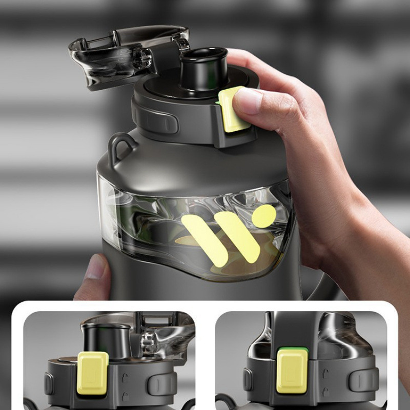 Taza de agua de capacidad, taza deportiva grande, taza resistente a altas temperaturas, taza deportiva de verano, taza deportiva, taza deportiva