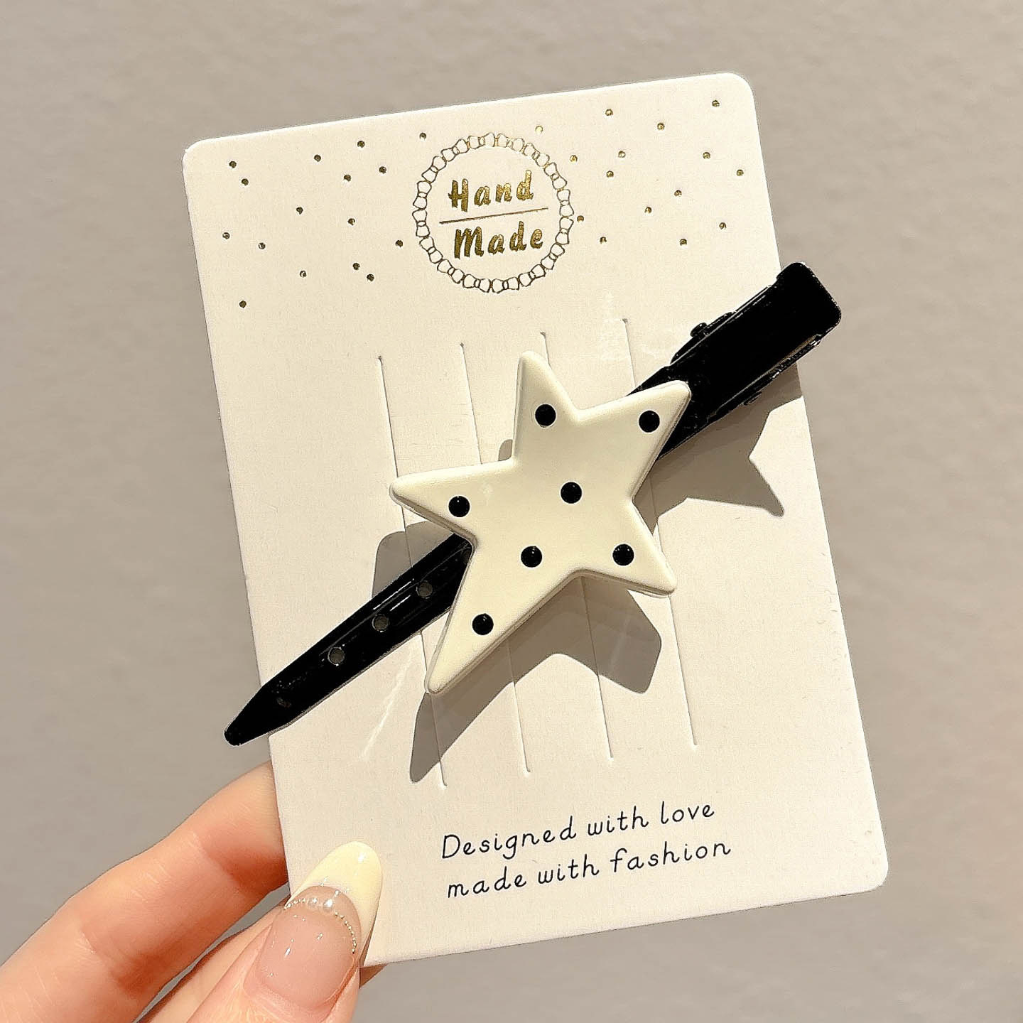 Clip de cabello de flor de leopardo para mujeres clip de cabello de alto nivel frente clip de frangeo 2025 nuevo clip lateral clip de cabello toque