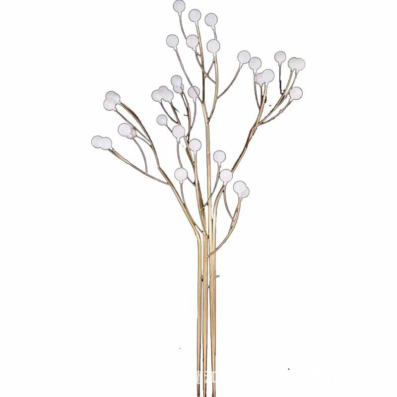 Sala de bodas, accesorios para el escenario del hotel, luces de guía de carretera, adornos de árboles suculentos, accesorios para el diseño del lugar, luces