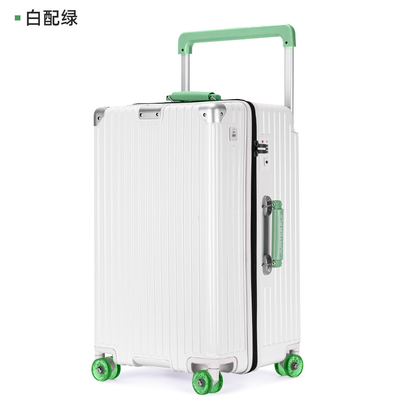 녹색이 있는 흰색