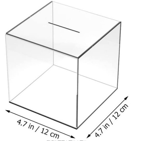 Amazon acrylic transparent piggy bank, only in and out, unavailable, children's piggy bank for home wholesale