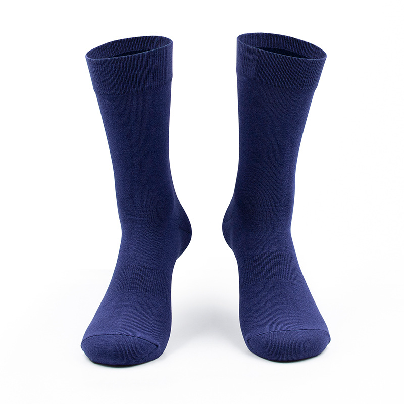 Medias Amazon de negocios casuales para hombres logotipo personalizado medias de algodón para hombres fabricantes personalizados