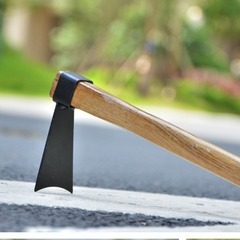 Agricultural flower hoe, hoe, nail rake, wooden handle, single-use hoe, garden small hoe, gardening tool, vegetable hoe, outdoor