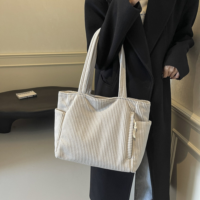 Bolsos de gran capacidad para mujer 2024 nuevo otoño e invierno bolso de compras casual de un solo hombro bolso de pase de alta velocidad