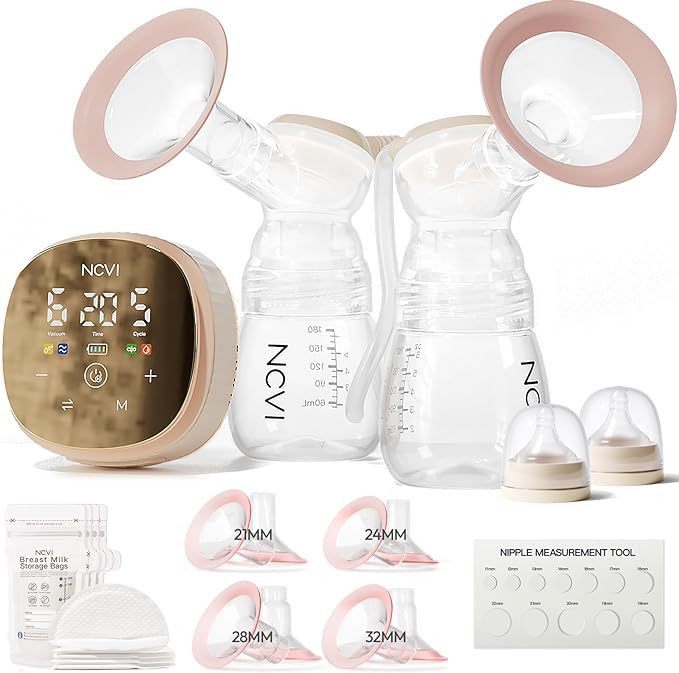 Foreign trade version of Xinbei NCVI electric breast pump 8116 portable breast pump, vacuum/cycle double adjustment