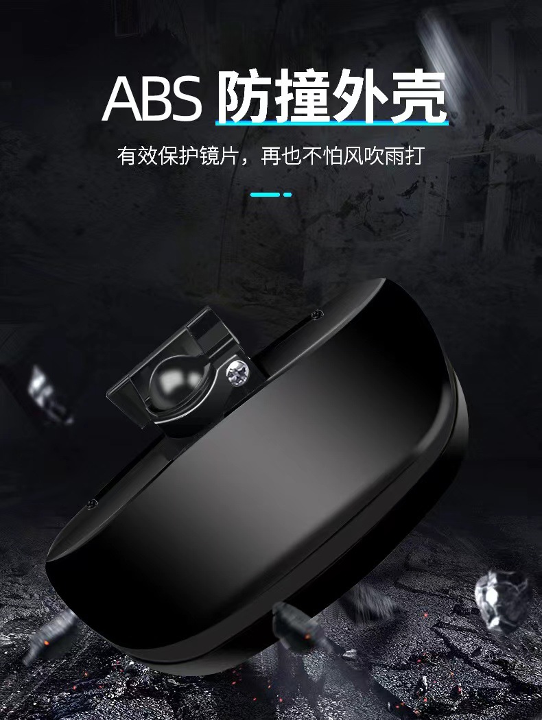 Beginner's Car Wide-View Rearview Mirror, Coach's Wide-Angle Auxiliary Reversing Mirror, Plus Mirror Blind Spot Mirror Magnifying Glass
