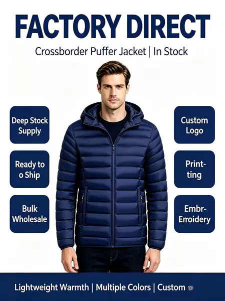 New winter men's cotton-padded jacket, ribbed cotton coat, warm hooded plus-size cotton coat, available for bulk purchase