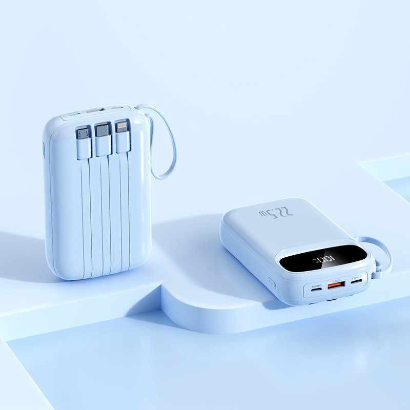 新しい国家標準 3C 認定ミニパワーバンクライン内蔵 20000 mAh 大容量モバイル電源ギフトカスタマイズ|undefined