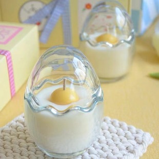 Transparent Glass Egg Shell Pudding Cup High Temperature Baking Mousse Cup Jelly Mold Aromatherapy Candle Glass Cup Wholesale