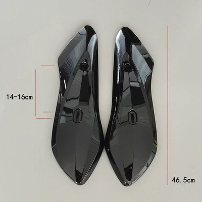 Electric car flat fork guard Electric vehicle fender - glossy-black