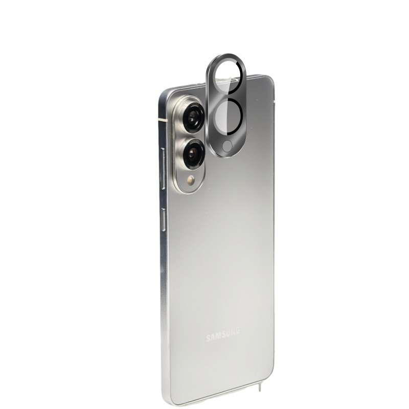 Aplicable a la película de lente metálica integrada Samsung S25Edge, película protectora de cobertura completa para la cámara trasera Galaxy