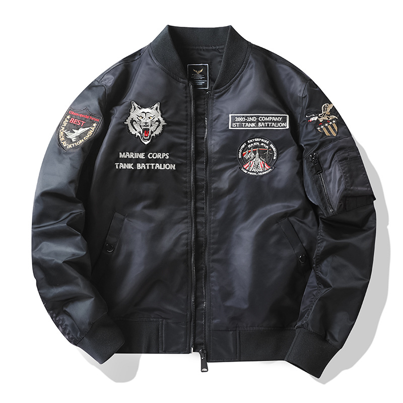 Men's Clothing fashion brand military green workwear jacket _voghion.com