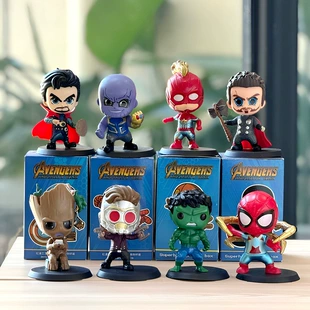 Фигурки-болваны Marvel Q-версия блистер