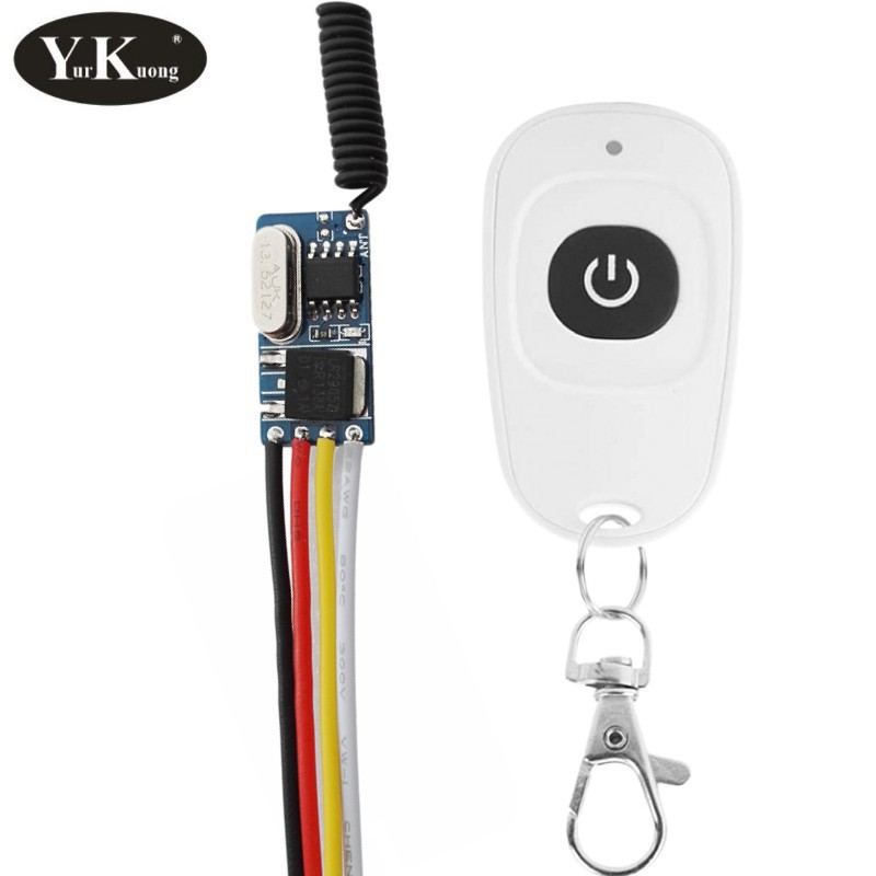 微型遥控开关3V 3.7V 5V 6V 7.4V 9V 12V 微型无声控制器远程开关