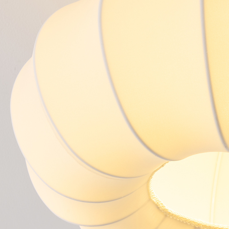 Lámpara de techo de dormitorio de estilo medio, tela de red de red, minimalista moderno, retro americano, sala de libros de alta gama, lámpara Zhongshan