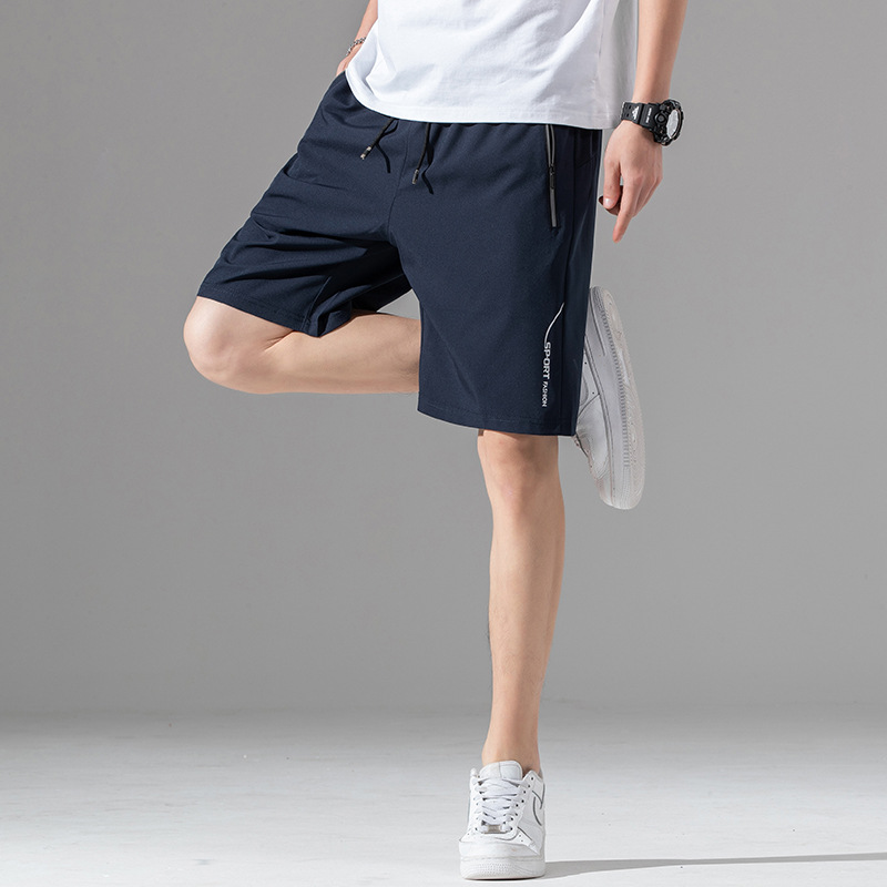 Shorts Male 2021 new men's casual pants summer loose sports fitness five-point speed dry outdoor large size run
