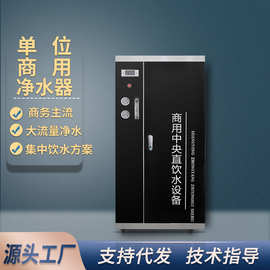 反渗透商用净水器单位工厂集中供水过滤器除垢纯水机自来水直饮