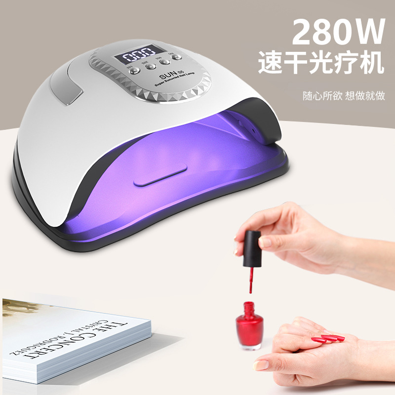 Nagellampe schnelltrocknende Nagelphototherapi-Lampe hochleistungs-Nagelbackofen Nagelsalon-Spezial-Nagellack-Klebstoff UV-Härtungslampe